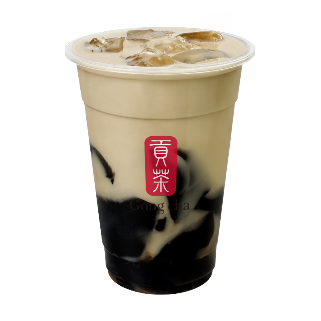 Fresh Milk Tea w Herbal Jelly Gong Cha Appropo